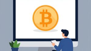 Схематичное изображение процесса автоматизации сбора Satoshi с помощью специализированного софта от Societybitcoin